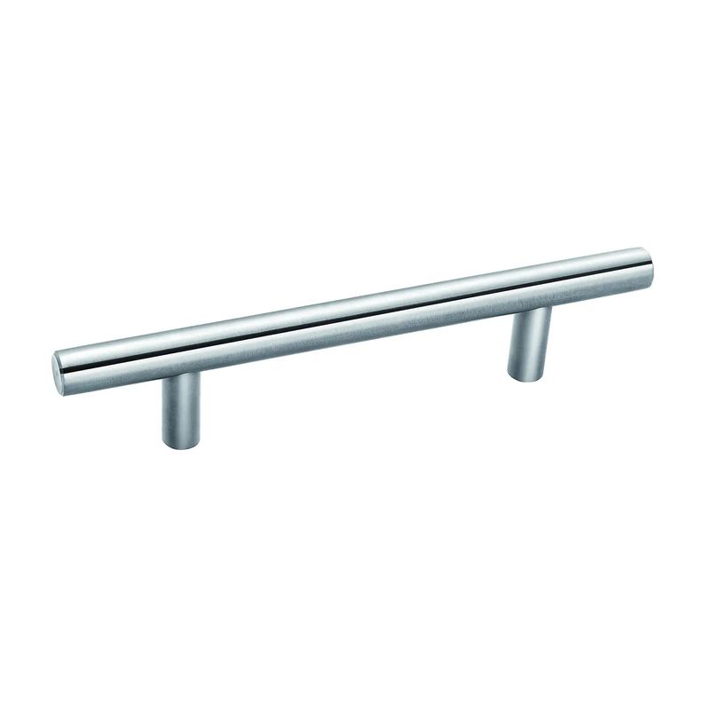 Tiradera-192Mm-A.Inox-Tubo-H3018-12Mm