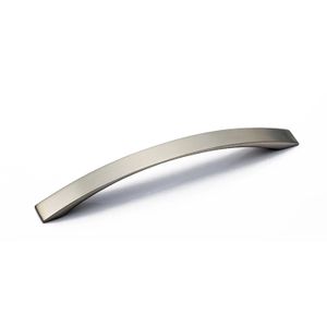 Tiradera 96Mm Crrvo Plano Plata H8032 - WRT