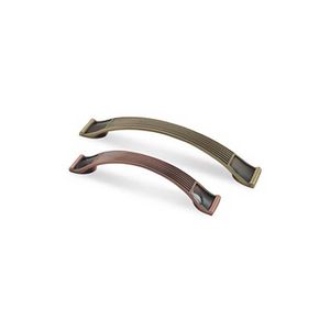 Tiradera 96Mm Curvo C/Lineas Bronce - WRT