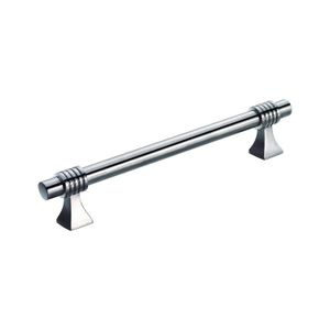 Tiradera 96Mm Tubo C/Diseno Acero - WRT
