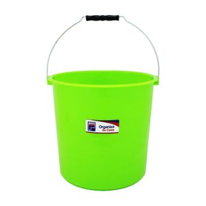 Balde De 10 Lts N2 Asa Metalica Verde - PLAPASA