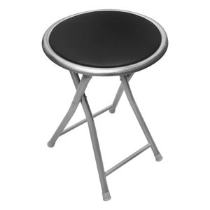 Banco Plegab Black Redondo - WRT