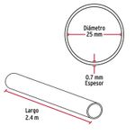 Tubo-Recto-Redondo-Cromado-2.4Mts-Hermex