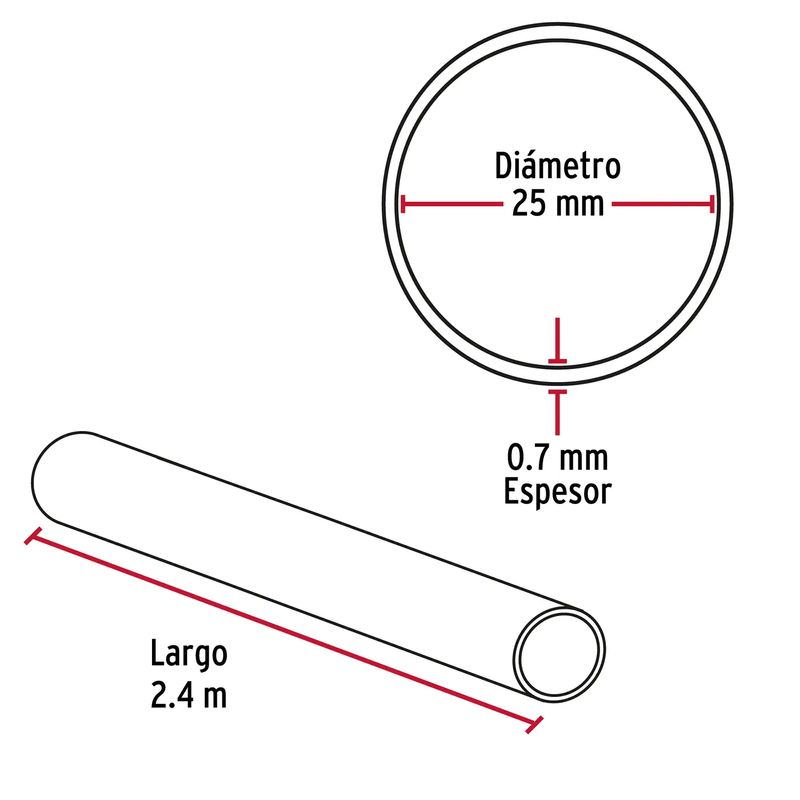 Tubo-Recto-Redondo-Cromado-2.4Mts-Hermex