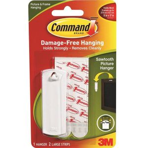 Banda 3M P/Colgar Cuadros 5Lb 2 Tiras - COMMAND