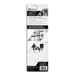 Barra-organizadora-metalica-para-pared-con-5-soportes-tipo-clip-de-anclaje-automatico-para-escobas-palas-trapeadores-etc