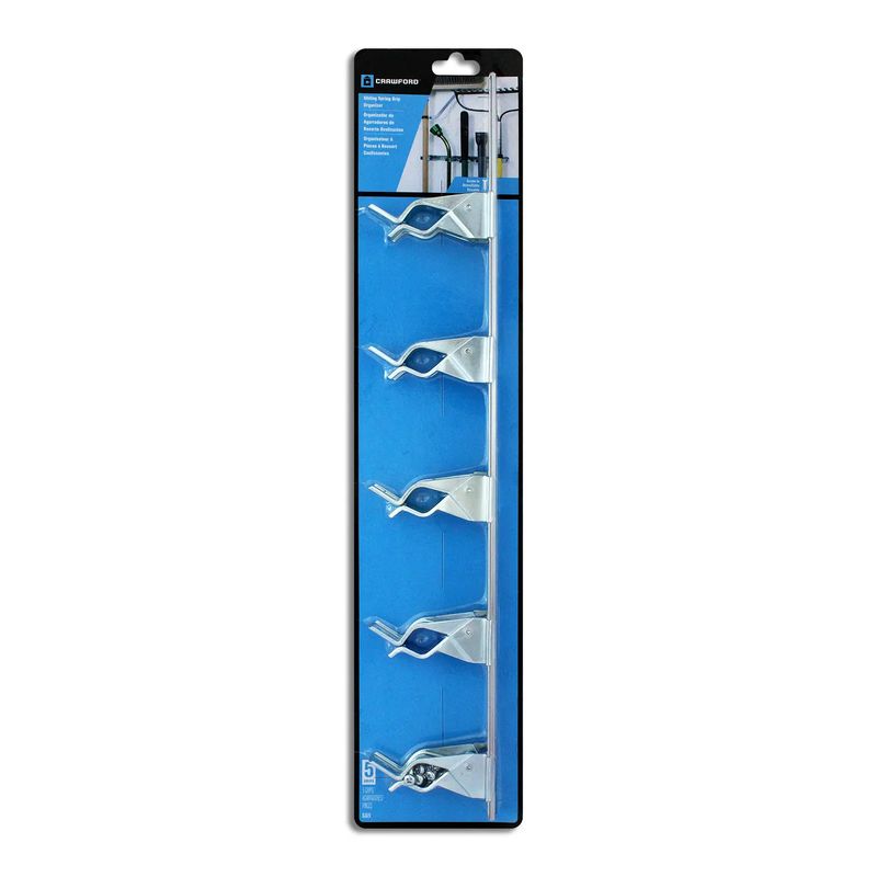 Barra-organizadora-metalica-para-pared-con-5-soportes-tipo-clip-de-anclaje-automatico-para-escobas-palas-trapeadores-etc
