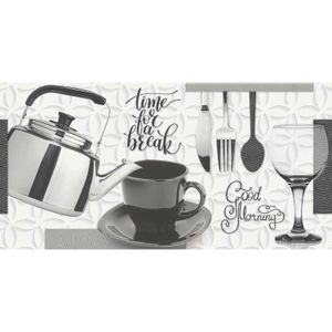 Base Decorada Brooklyn Negro 30X60 C/U - CORONA