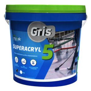 Impermeabilizante Superacryl 5 Gris 5Kg - IMPTEK