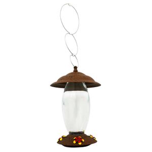 Bebedero Colibri Vidrio Bronce 36Cm - WRT