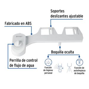 Bidet para WC de 2 piezas - FOSET