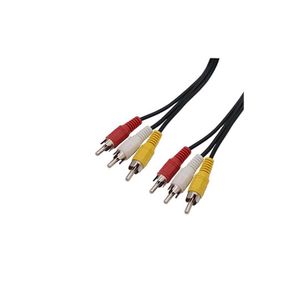 Cable Audio Y Video 3X3Rca 1.8Mt - LSC