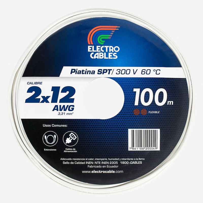 Cable-Gemelo-12-Awg-R100M-Electroca