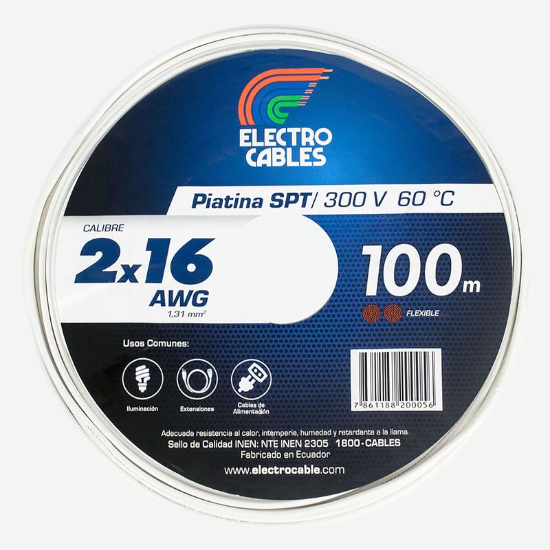 Cable-Gemelo-16-Awg-R100M-Electroca