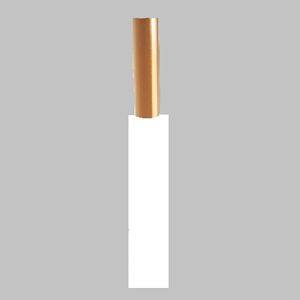 Alambre THHN de cobre electrolítico suave aislado con PVC 90°C y Nylon. Resistente a la abrasión, aceites, grasas - INCABLE
