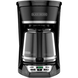 Cafetera 12 Tzs Panel Dig C/Filtro - BLACK + DECKER