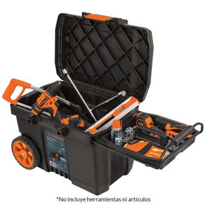 Caja para herramienta de 23" con ruedas y mango telescópico - TRUPER
