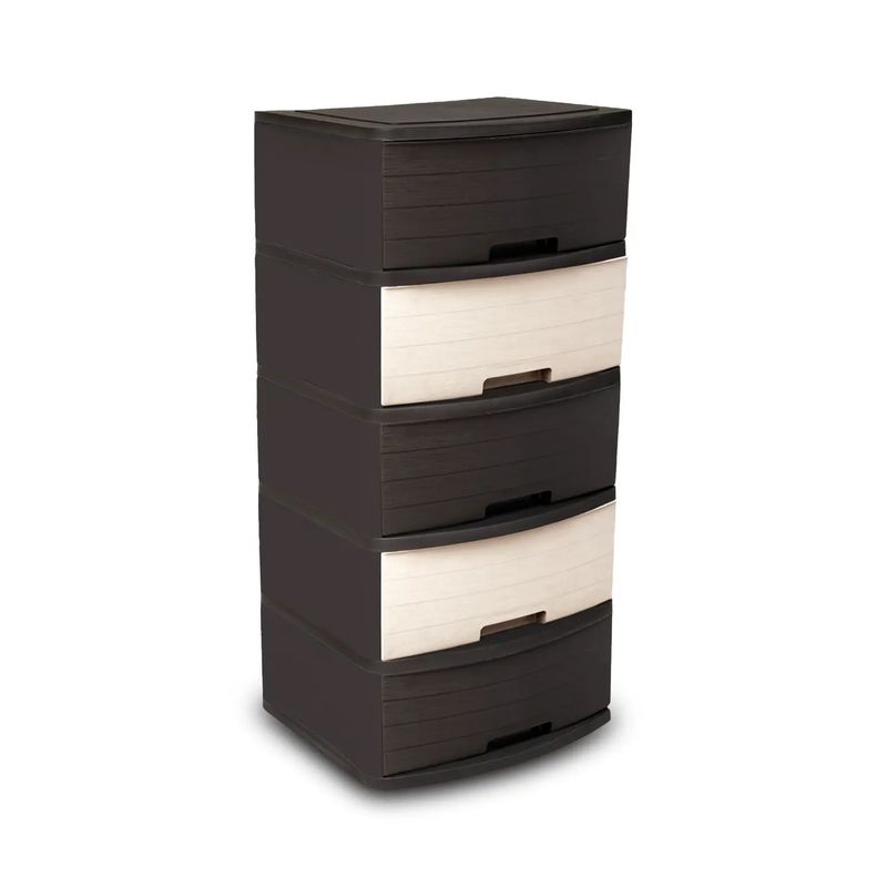 Cajonera-Madeira-Glamour-5P-Cafe-Beige