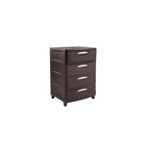 Cajonera Super Ratan 4P Cafe - PICA