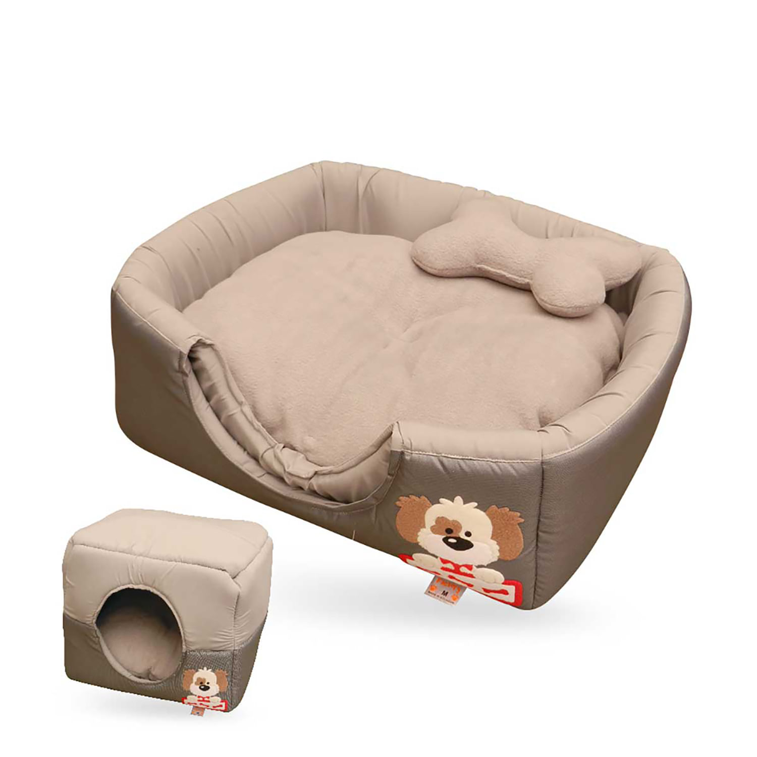 Cama cubo para discount perros