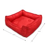 Cama-para-perro-cuadrada-talla-M-de-51-x-51-cm-de-textura-acolchada.-Ideal-para-mascotas-de-tamaño-pequeño-a-mediano