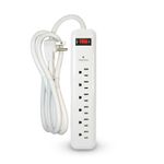 Cortapicos-de-6-tomas-aterrizadas-y-cable-de-2.43-m-para-interiores.-Protege-contra-sobrecargas-de-hasta-1000-Joules