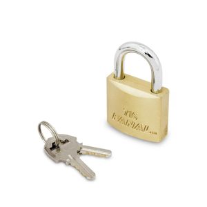 Candado Plano 30Mm Bronce Fanal - FANAL