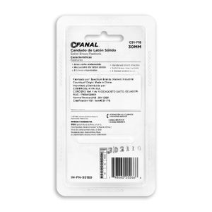 Candado Plano 30Mm Bronce Fanal - FANAL