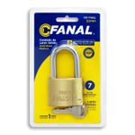 Candado-Plano-G.Largo-50Mm-Bronce-Fanal