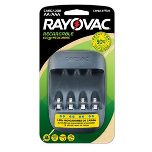 Cargador Pilas Usb Aa/Aaa - RAYOVAC