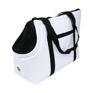 Transportador tipo cartera para mascotas con interior afelpado para perros de raza mini a pequeña, y gatos - PINKIS PETS