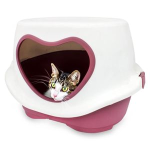 Casa para gato de estructura plástica rígida de 49 desarmable mediante clips de seguridad - STRONG