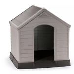 Casa-P-Mascota-Con-Techo-Gris