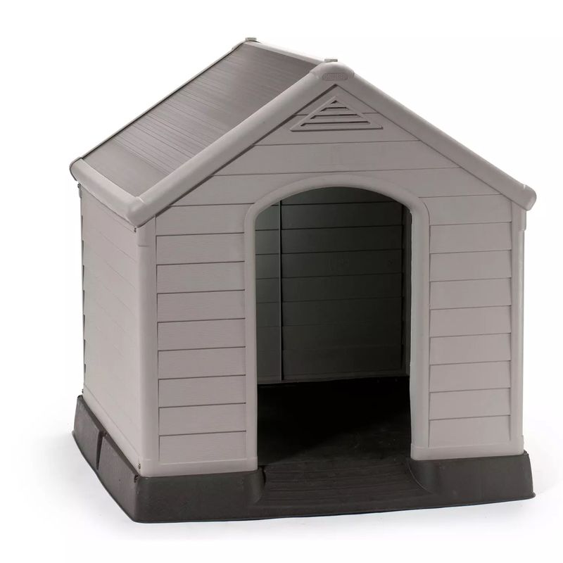Casa-P-Mascota-Con-Techo-Gris