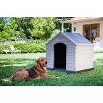 Casa-P-Mascota-Con-Techo-Gris