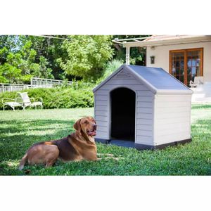 Casa P/Mascota Con Techo Gris - CURVER