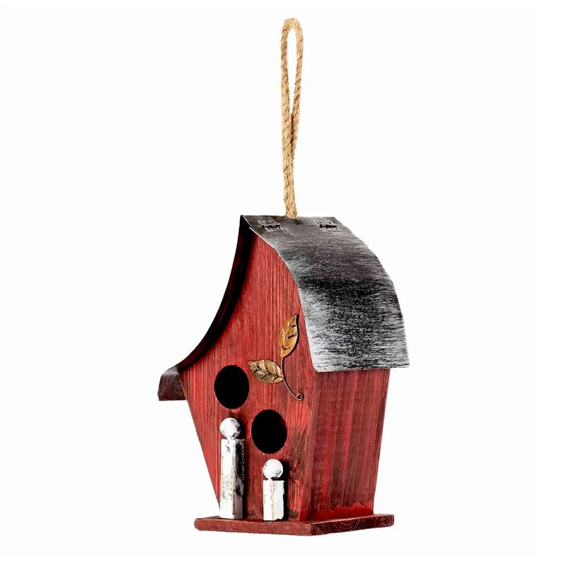Casa-para-pajaros-colgante-de-madera-con-techo-metalico-tipo-tapa-extraible-para-una-facil-limpieza