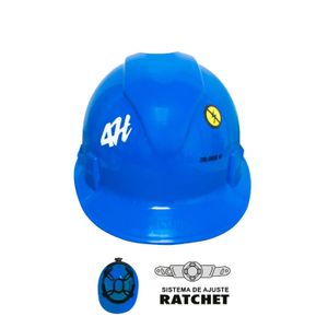 Casco Tipo I Clase E Azul Rachet Halley - HALLEY