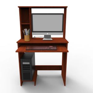 Centro D/Computo Cedro P/Monito 18" 124X70 - MUEBLE FACIL