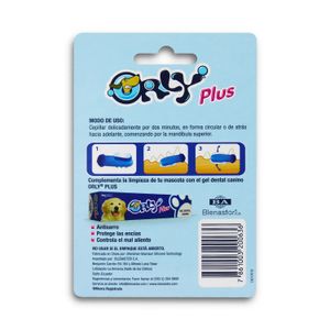 Cepillo dental para mascota - ORLY PLUS