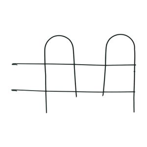 Cerca Metalica P/Jardin 10 Redonda Verde - HEBEI