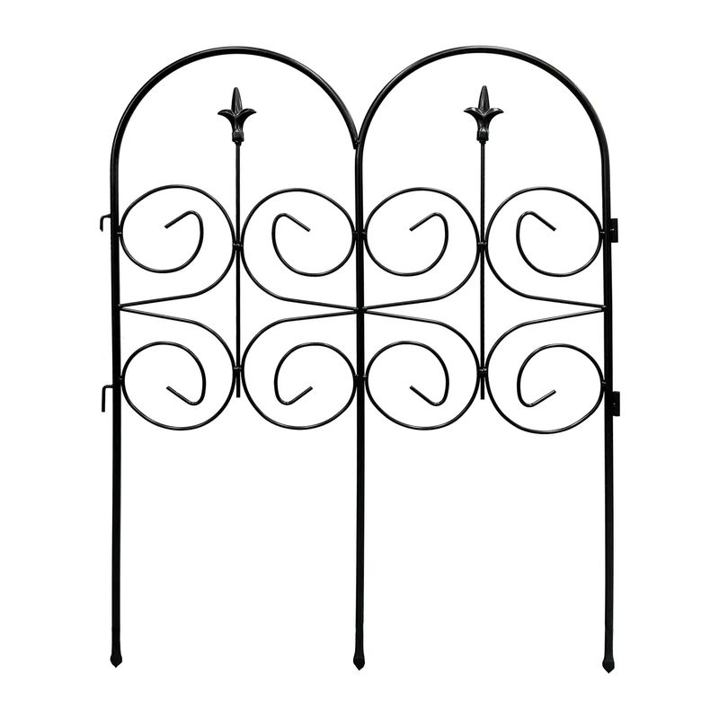 Cerca-Metalica-P-Jardin-32X24-Magnolia-Negra