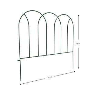 Cerca para jardín METALICA 45X45CM DECOR BU - BUYRITE