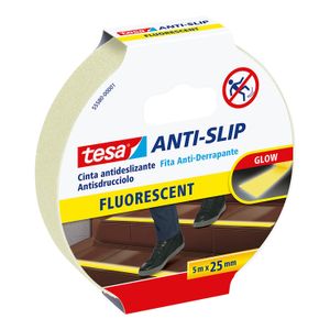 Cinta Anti Desliz 5Mx25Mm Fluorescente - TESA