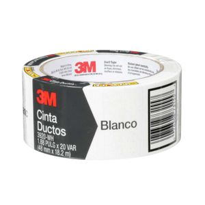 Cinta Ducto Blanca Multiuso 48X18,28M - 3M