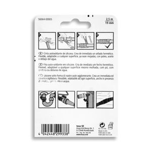 Cinta Extreme Repair 2.5Mx19Mm Negra - TESA