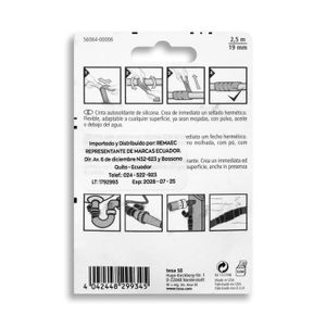 Cinta Extreme Repair 2.5Mx19Mm Trans - TESA