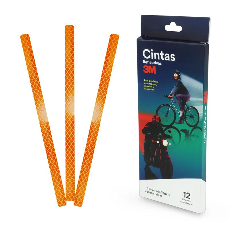 Cinta-adhesiva-reflectiva-de-0.7-x-14.5-cm-de-alta-visibilidad-para-bicicletas-motocicletas-y-sus-accesorios--pack-x-12