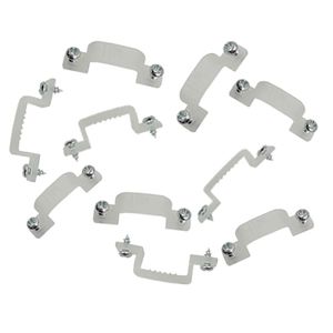 Clip Para Manguera Led Doble Funda 10 Uni - LSC