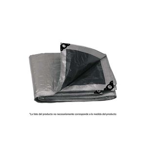 Lona gris reforzada 3 x 4 m - TRUPER